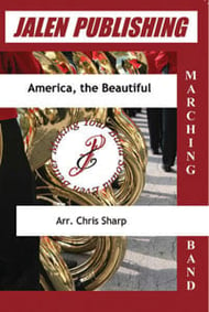 America, The Beautiful Marching Band sheet music cover Thumbnail